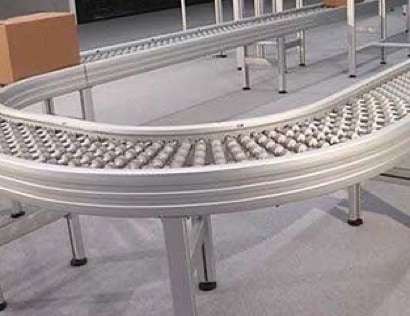 curve del trasportatore a rulli