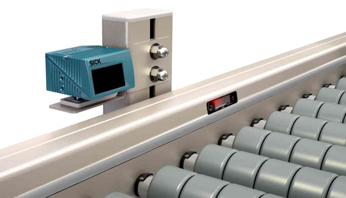 bar code reader for modern conveyor system