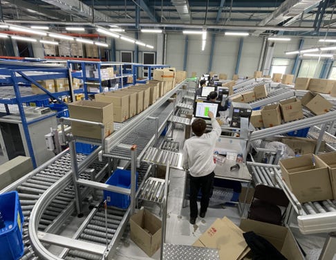 avancon conveyor pharm warehouse optimization